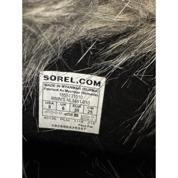 Sorel Joan Of Arctic Womens Waterproof Winter Boots Size 8 Skiing Sledding Snow - Picture 8 of 9